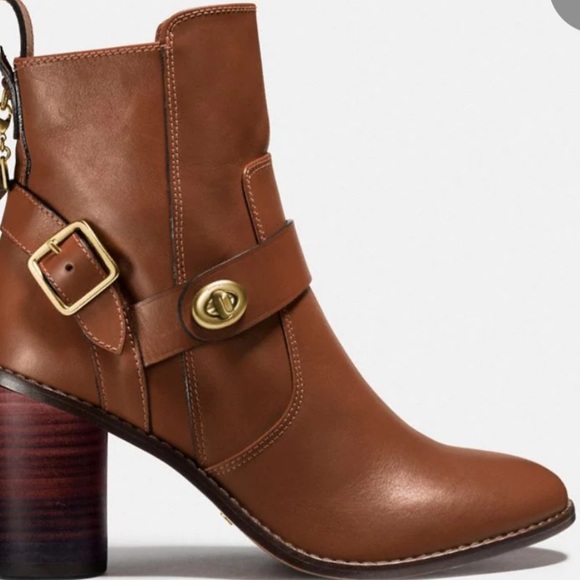 COACH MOTO HEELS - Picture 12 of 12